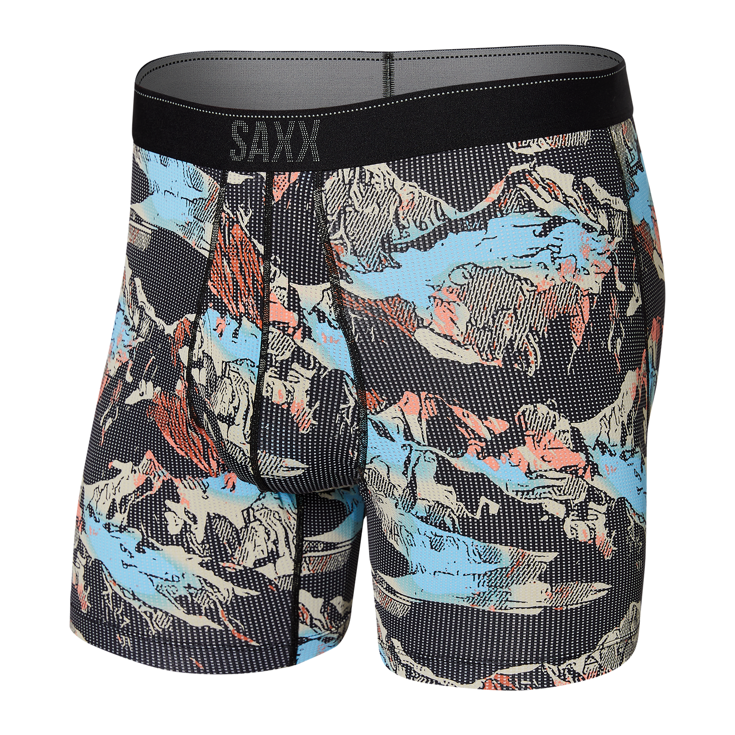 SAXX QUEST Grey Grizzly Grain Underwear