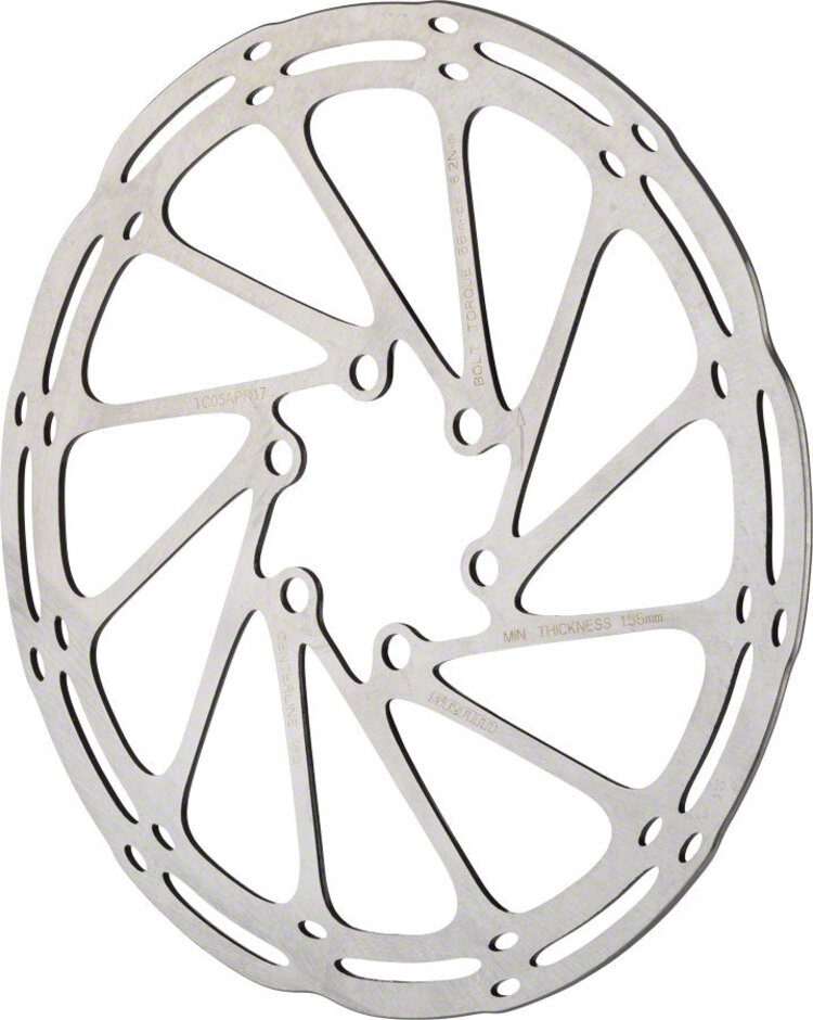 Sram SRAM CenterLine Brake Rotor 180mm 6-Bolt