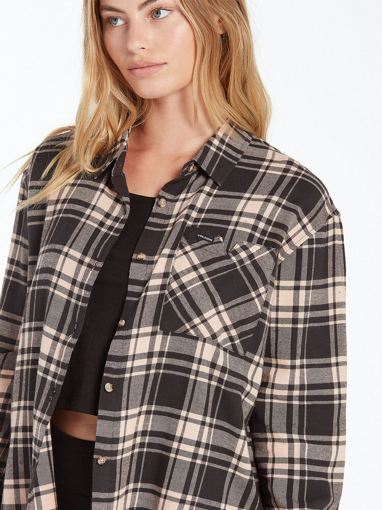 Volcom Volcom Plaid To Meet U Long Sleeve