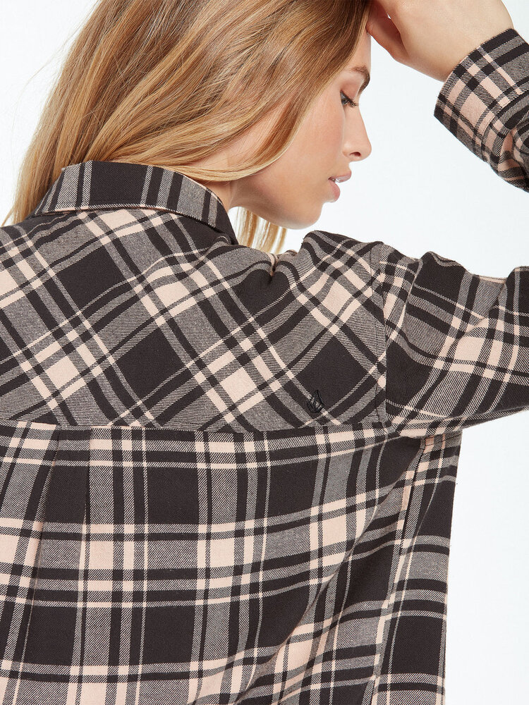Volcom Volcom Plaid To Meet U Long Sleeve
