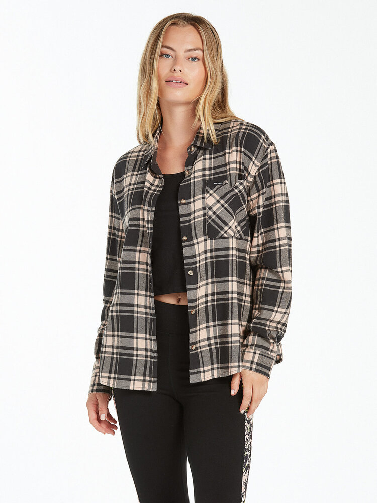 Volcom Volcom Plaid To Meet U Long Sleeve