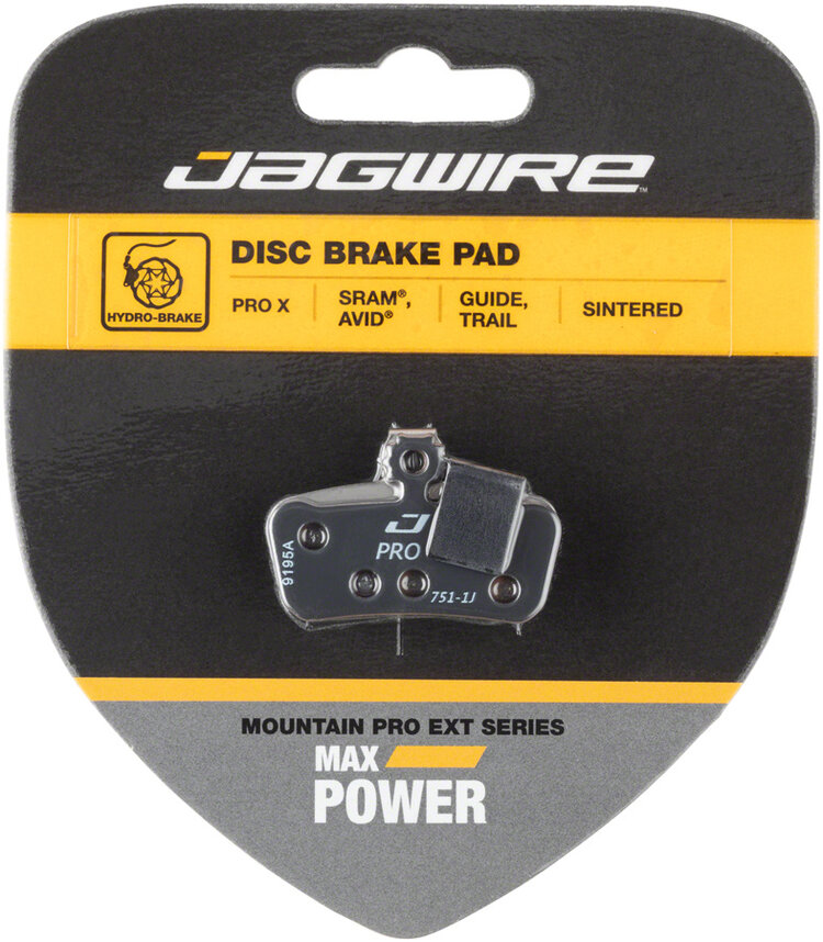 Jagwire Jagwire Mountain Pro Extreme Sintered Disc Brake Pads for SRAM Guide Avid Trail