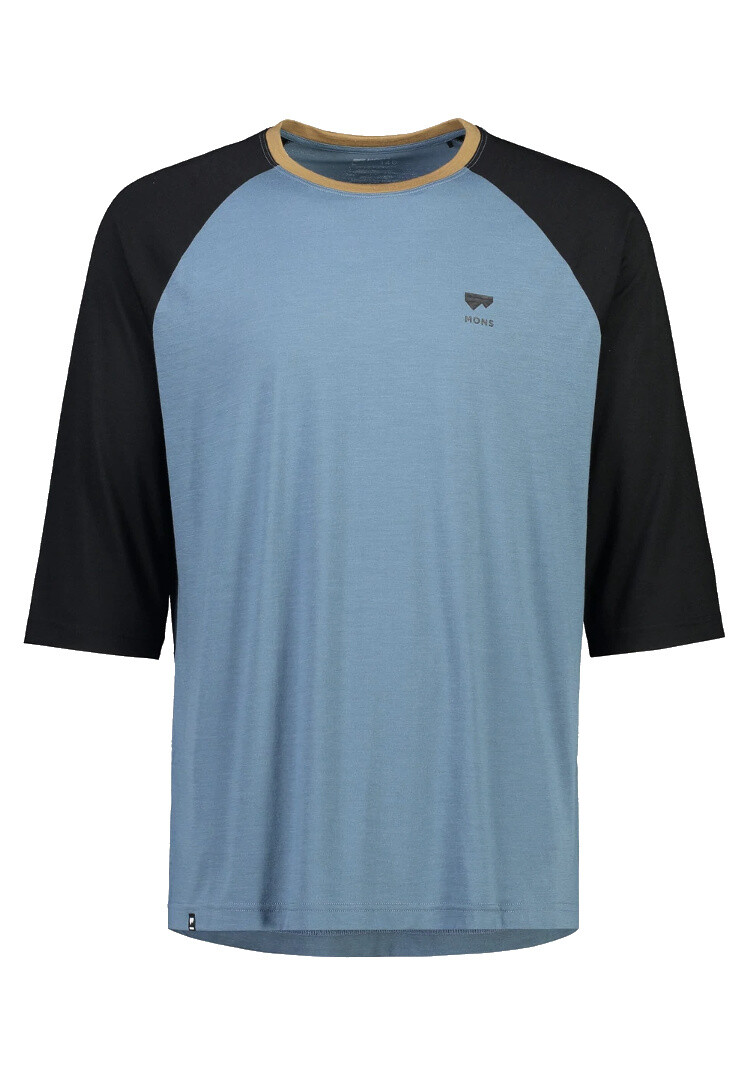 Mons Royale Mons Royale Tarn Merino Shift Raglan 3/4 Mens Jersey