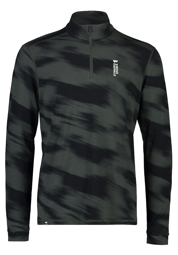 Mons Royale Mons Royale Mens Cascade Merino Flex 1/4 Zip