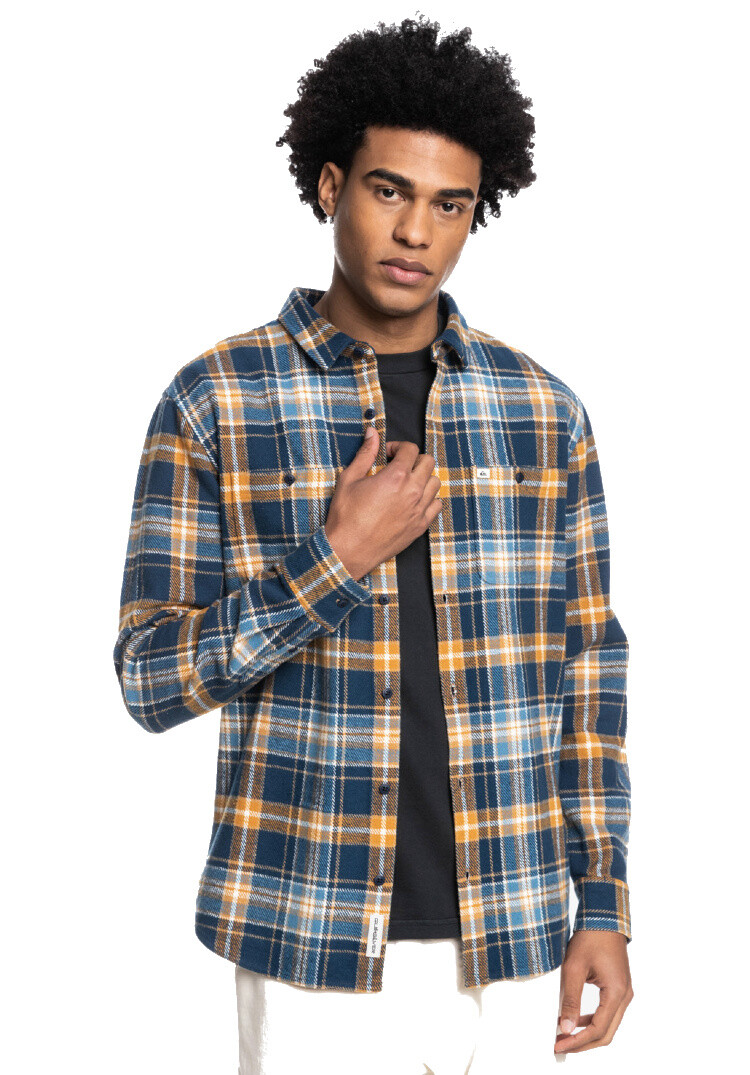Quiksilver Quiksilver Intrepide Explorer Long Sleeve Flannel Shirt