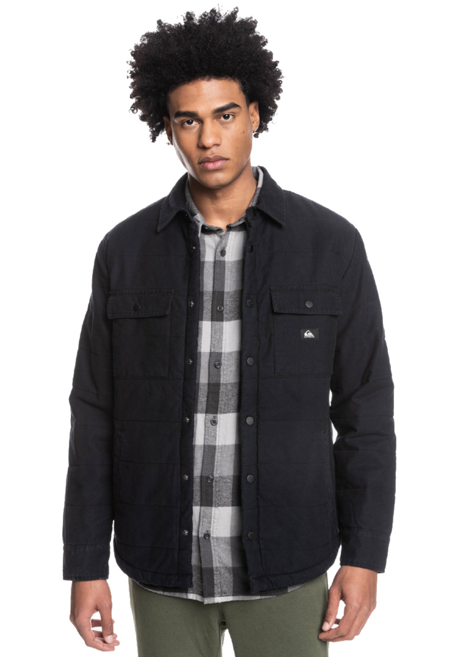 Quicksilver Downrail Canvas Chore Jacket - SOLNIX