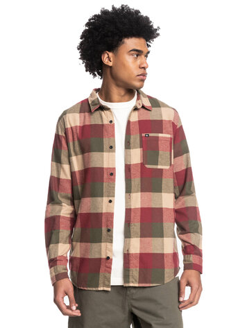 Quiksilver Quiksilver Motherfly Long Sleeve Flannel Shirt