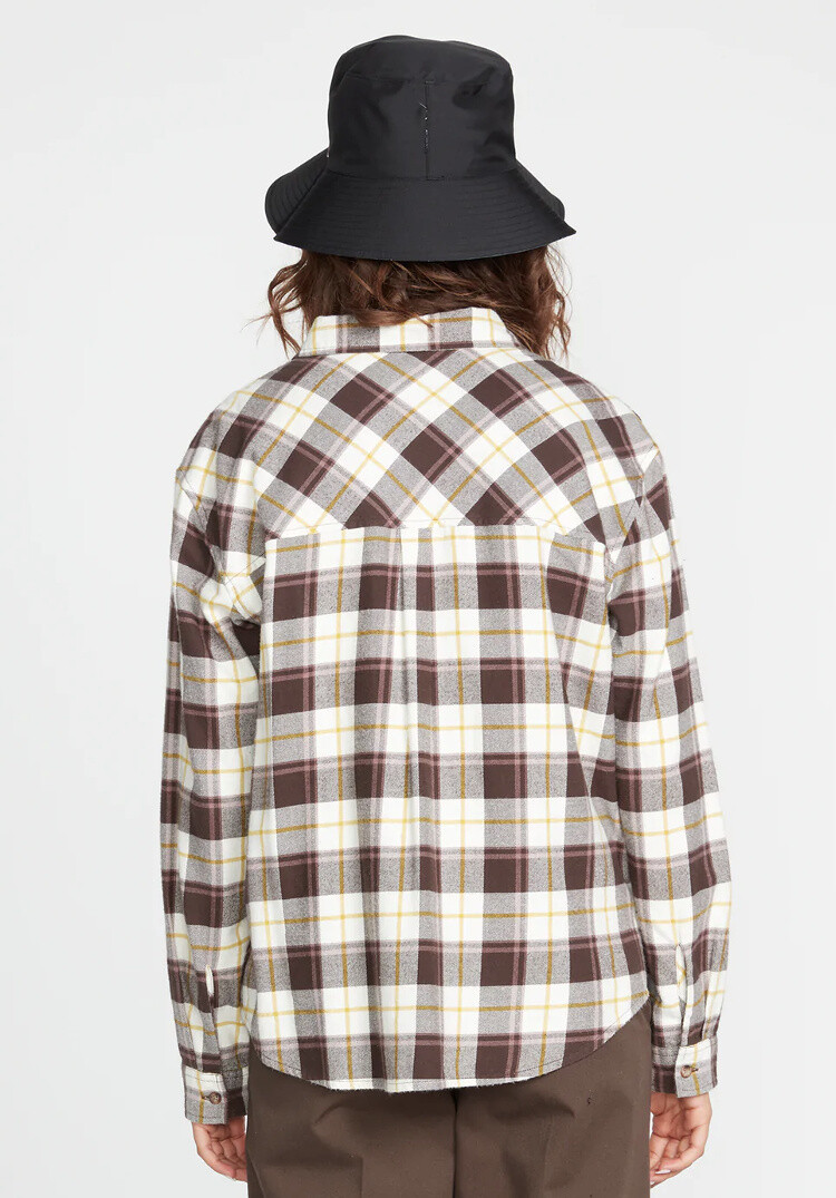 Volcom Volcom  Plaid To Meet U Long Sleeve Flannel