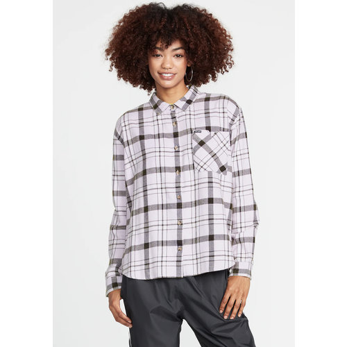 Volcom Volcom  Plaid To Meet U Long Sleeve Flannel