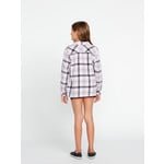 Volcom Volcom Girls Getting Rad Plaid Long Sleeve