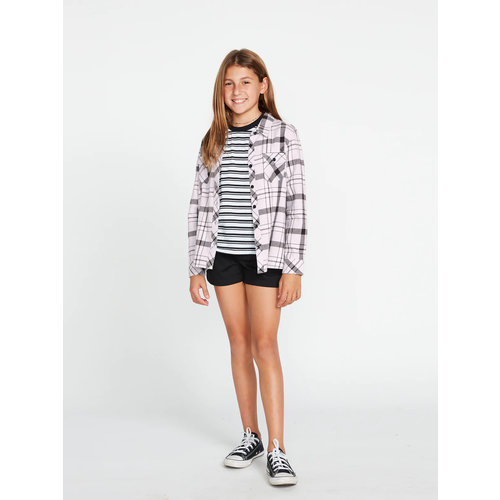 Volcom Volcom Girls Getting Rad Plaid Long Sleeve