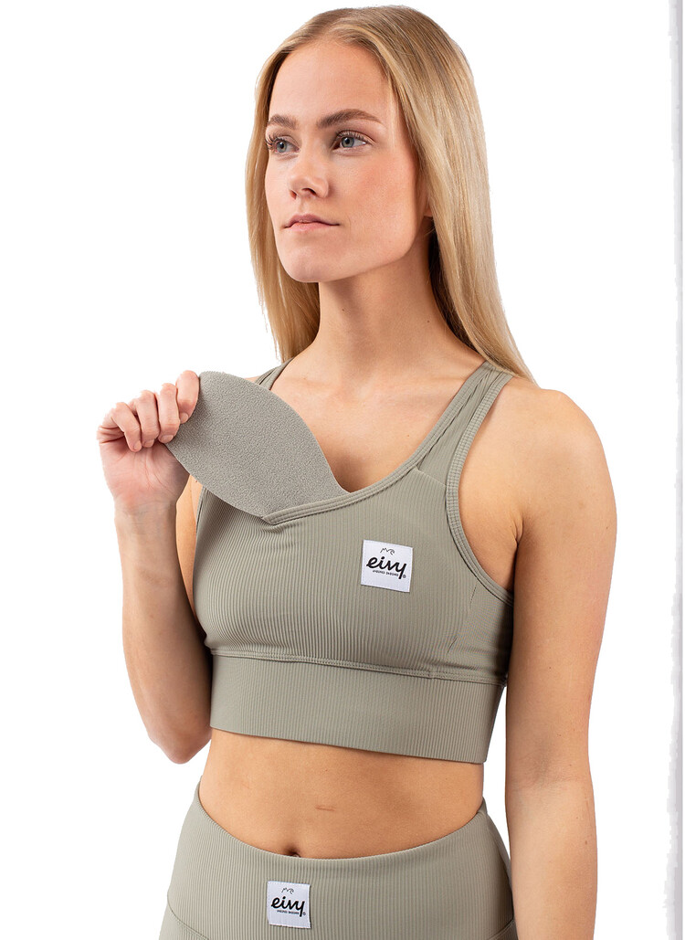 Eivy eivy Rider Rib Sports Bra Faded Oak