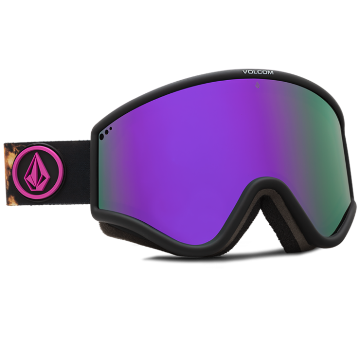 レア美品⭐︎送料無料⭐︎VOLCOM YAE ゴーグル ブリーチ/パープルクローム Volcom Yae Ravelson & Purple Chrome Snowboard Goggles | Zumiez