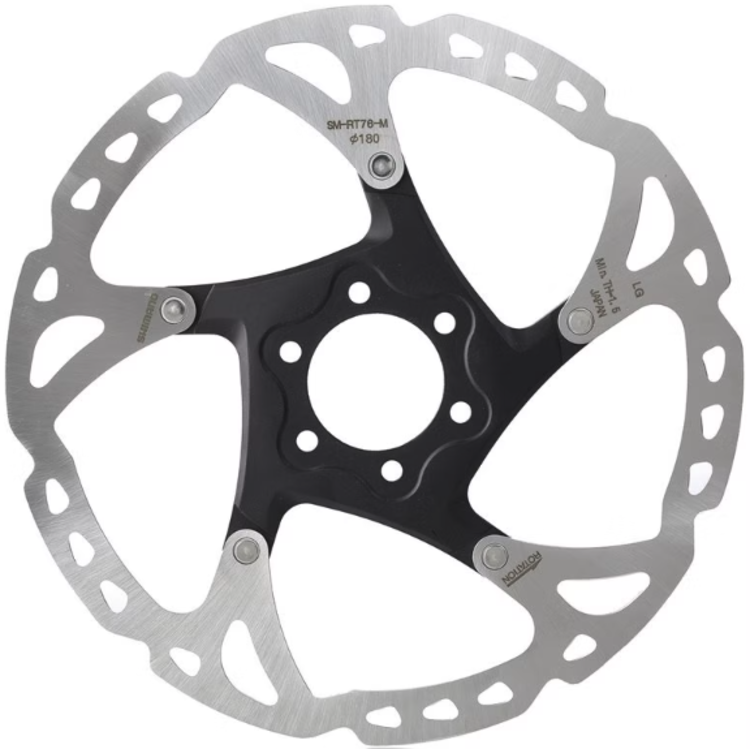 Shimano Shimano XT SM-RT76 6 Bolt Rotor 180mm