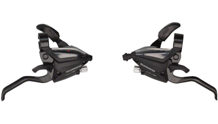 Shimano Shimano ST-EF500 3 x 7-Speed Brake/Shift Lever Set Black
