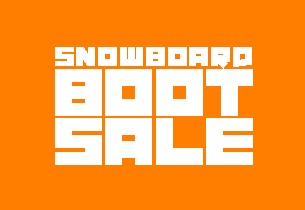 Snowboard Boot Sale