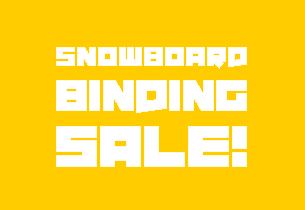 Snowboard Binding Sale