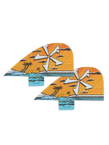 Phase Five Phase Five 3D Dimpster Twin Fin Set