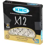 KMC KMC X12 Chain - 12-Speed, 126 Links, Silver
