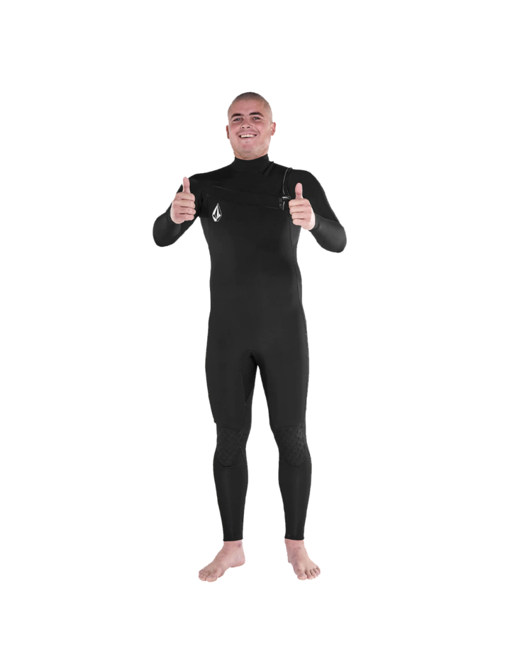 Volcom Men's Modulator 3/2mm Chest Zip Fullsuit - SOLNIX
