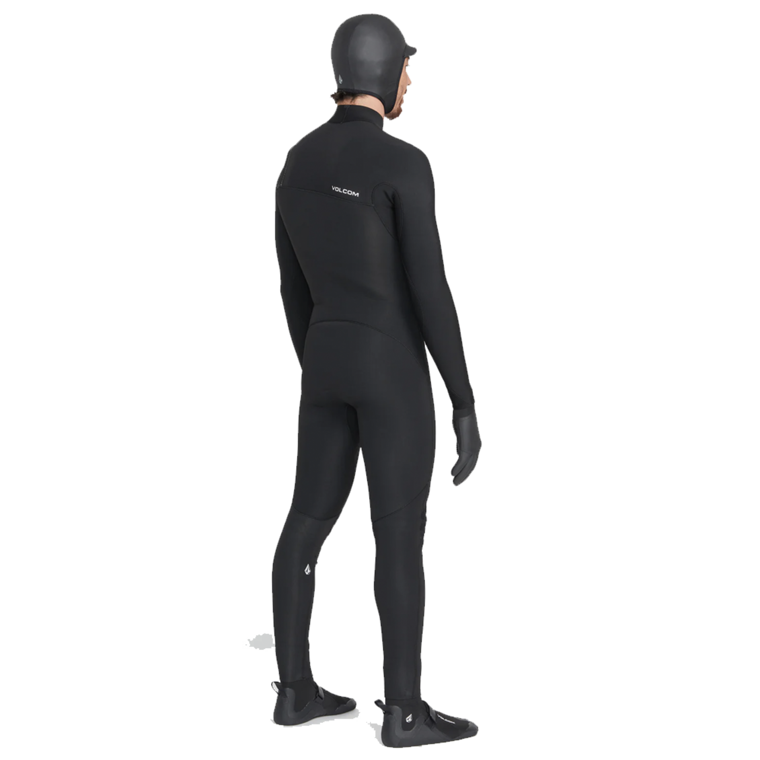 Volcom Men's Modulator 4/3mm Chest Zip Fullsuit Wetsuit - SOLNIX