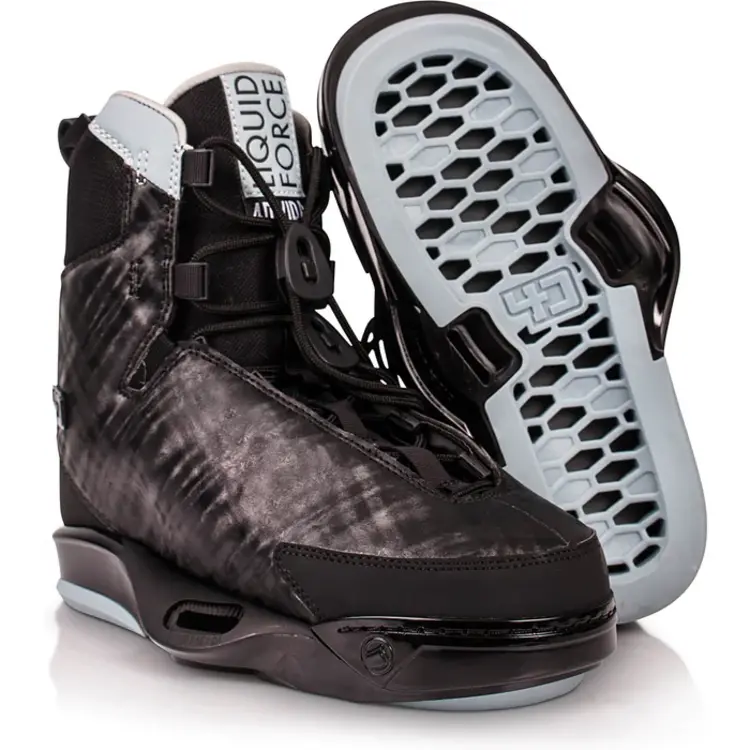 Liquid Force 2020 Liquid Force Rhyme Wakeboard 134 + 2019 Liquid Force 4D Vida Bindings 7-9