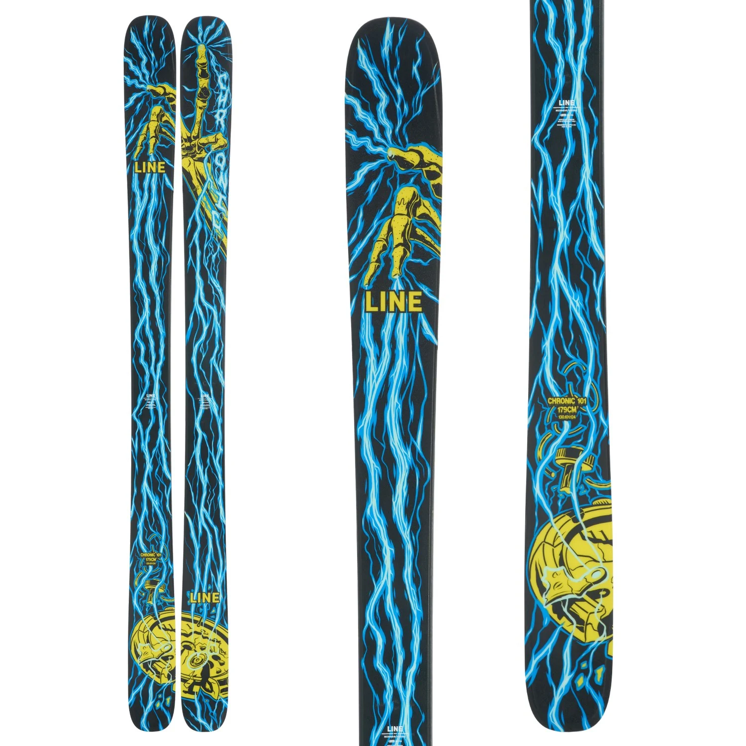 2024 Line Chronic 101 Skis Shred Sports