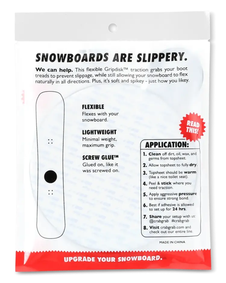 Crab Grab Crab Grab Grip Disk Stomp Pad