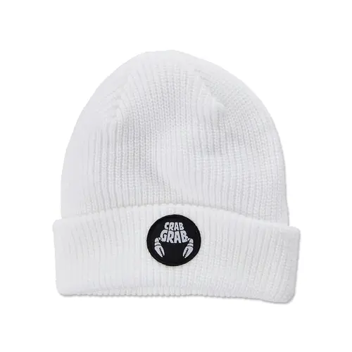 Crab Grab Crab Grab Circle Patch Beanie