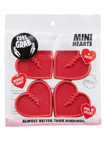 Crab Grab Crab Grab Mini Hearts Stomp Pad