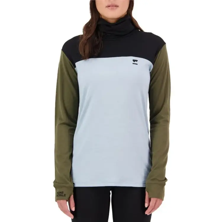 Mons Royale Mons Royale Womens Yotei BF High Neck Top