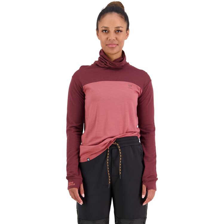 Mons Royale Mons Royale Womens Yotei BF High Neck Top