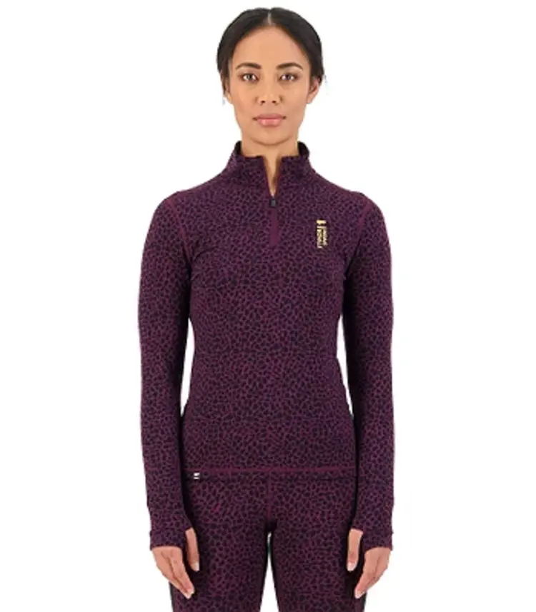 Mons Royale Mons Royale Womens Cascade Merino Flex 200 1/4 Zip