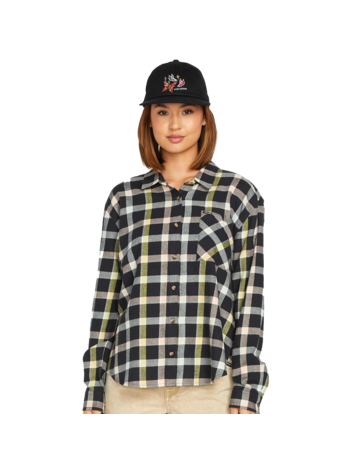 Volcom Volcom  Plaid To Meet U Long Sleeve Flannel