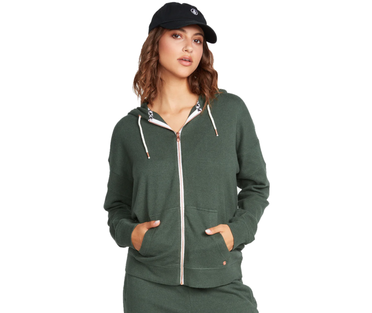 Volcom Volcom Lived In Lounge Zip Hoodie