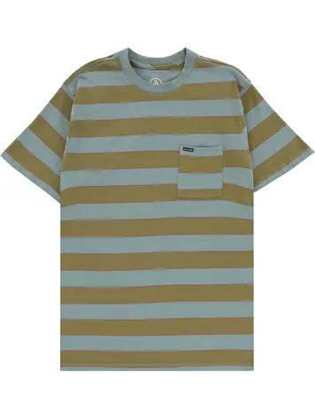 Volcom Volcom Maxer Stripe Crew Short Sleeve