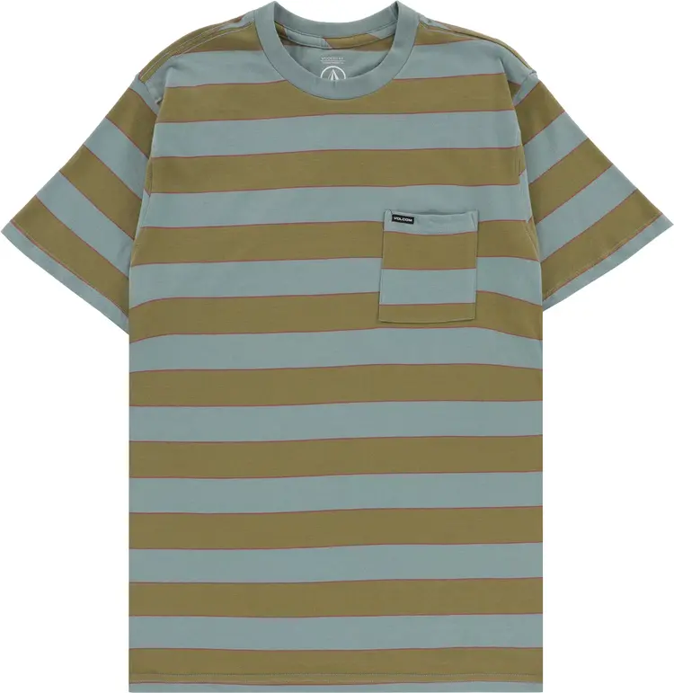 Volcom Volcom Maxer Stripe Crew Short Sleeve