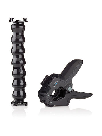 Go Pro Go Pro Jaws Jaws Camera Clamp Mount + Adjustable Neck
