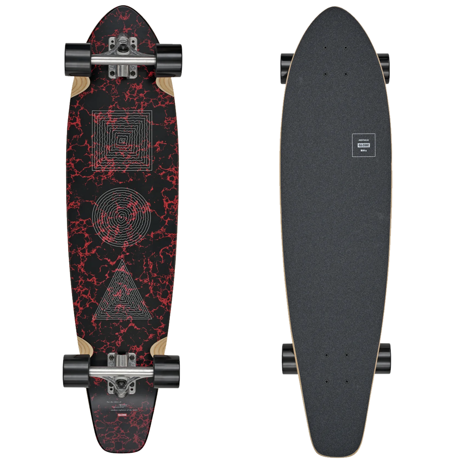 Globe Longboard The All-Time - 35.875 Pollici, Perfetto Per Cruising E Viaggi Urbani - Foto 6