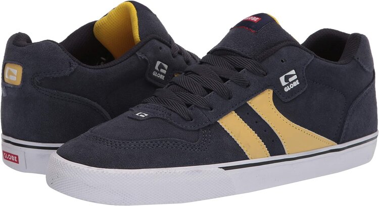 Globe Globe Encore-2 Shoes - Navy/Pale Yellow