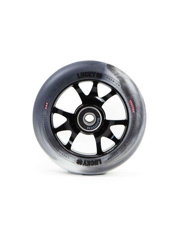 Lucky Pro Scooters Lucky Toaster 100mm Pro Scooter Wheel - Black White Swirl
