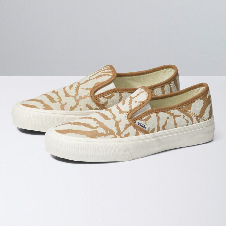 Vans Vans Slip-On VR3 SF Tiger Shell Shoes - Brown/Natural