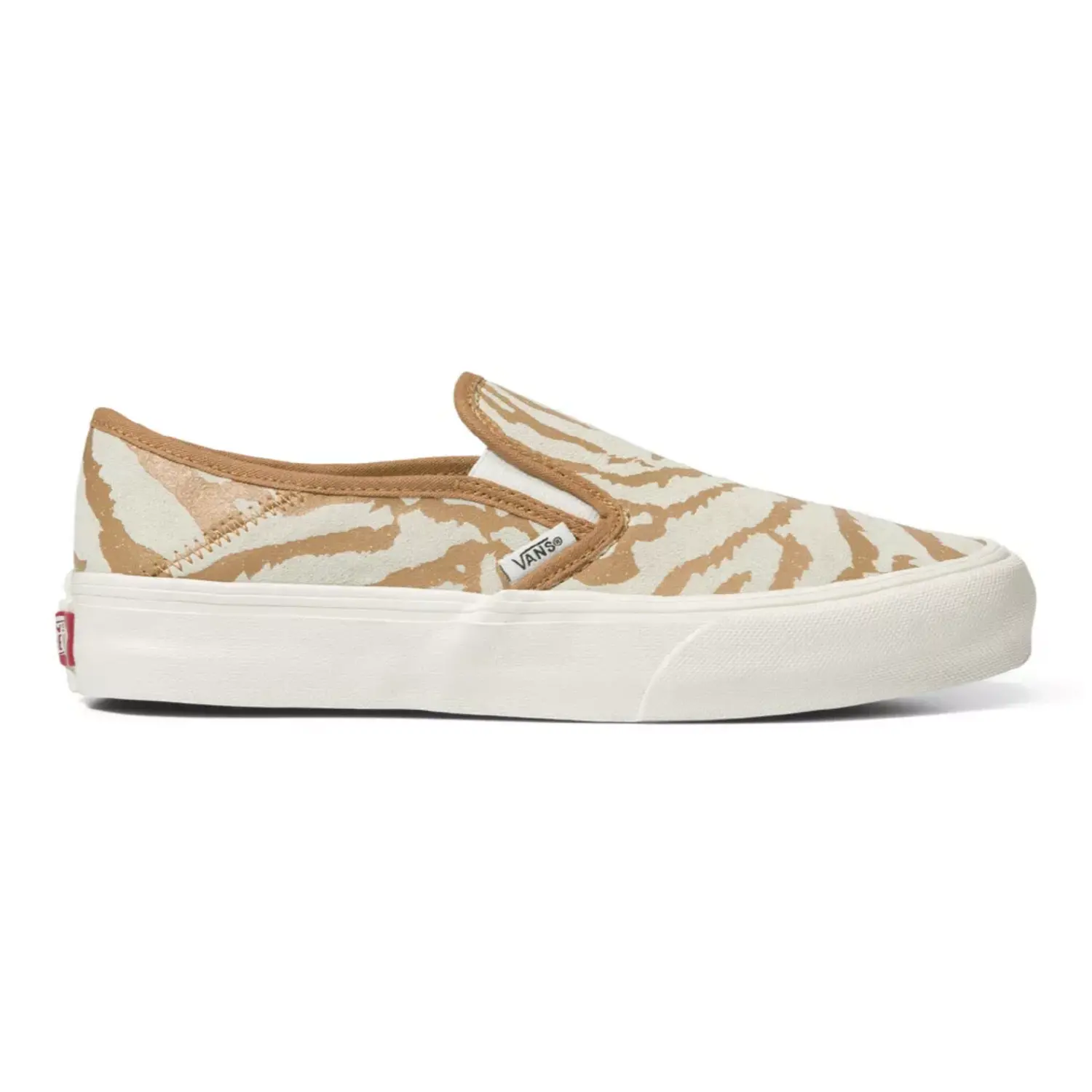Vans Slip-On VR3 SF Tiger Shell Shoes - Brown/Natural - SOLNIX
