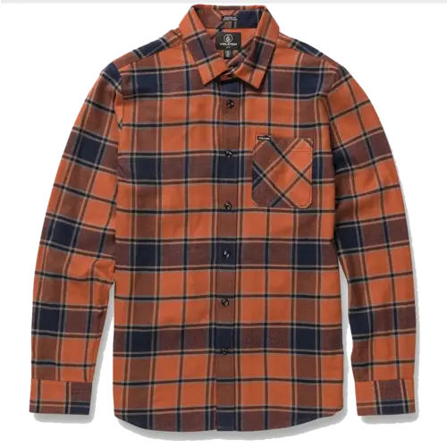 Volcom Volcom Caden Plaid Long Sleeve Flannel