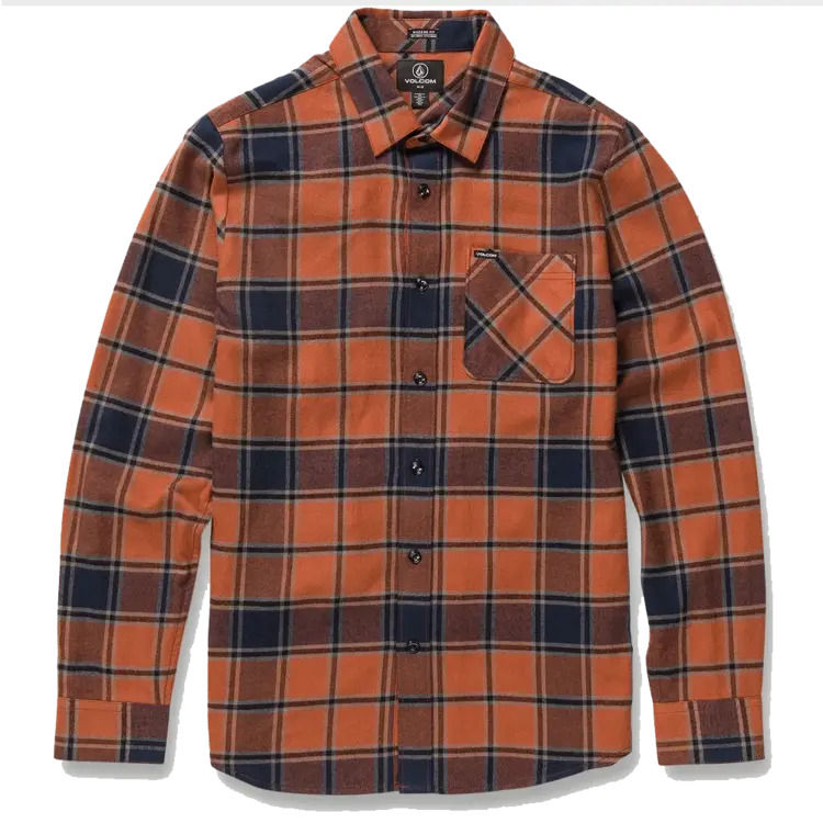 Volcom Volcom Caden Plaid Long Sleeve Flannel