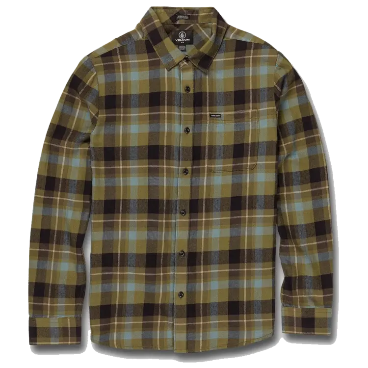 Volcom Volcom Caden Plaid Long Sleeve Flannel