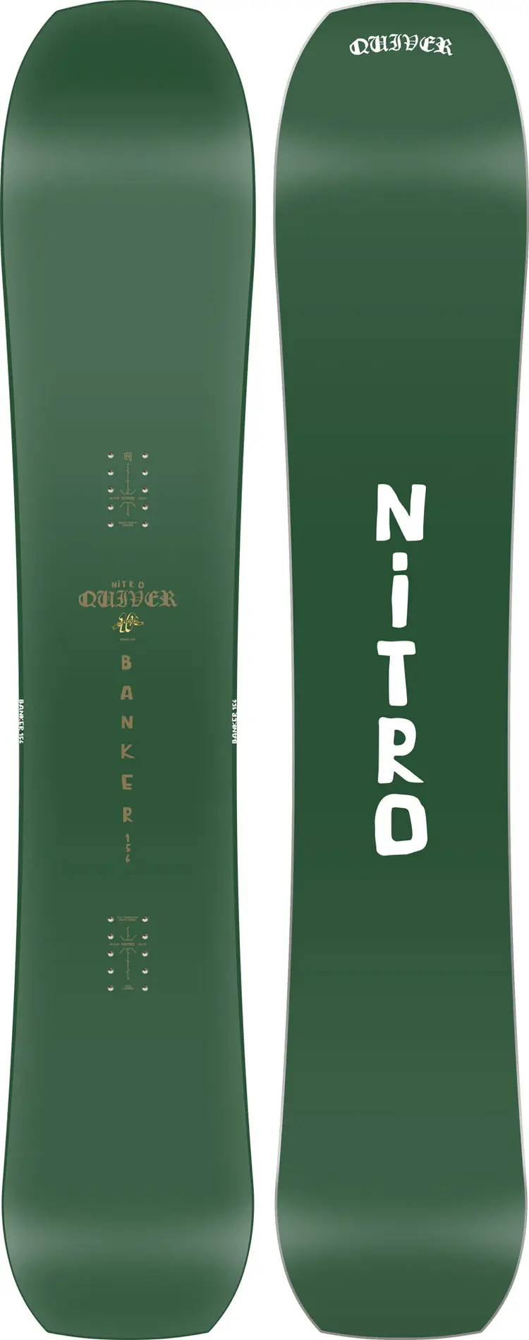 Nitro 2025 Nitro The Quiver Banker Snowboard