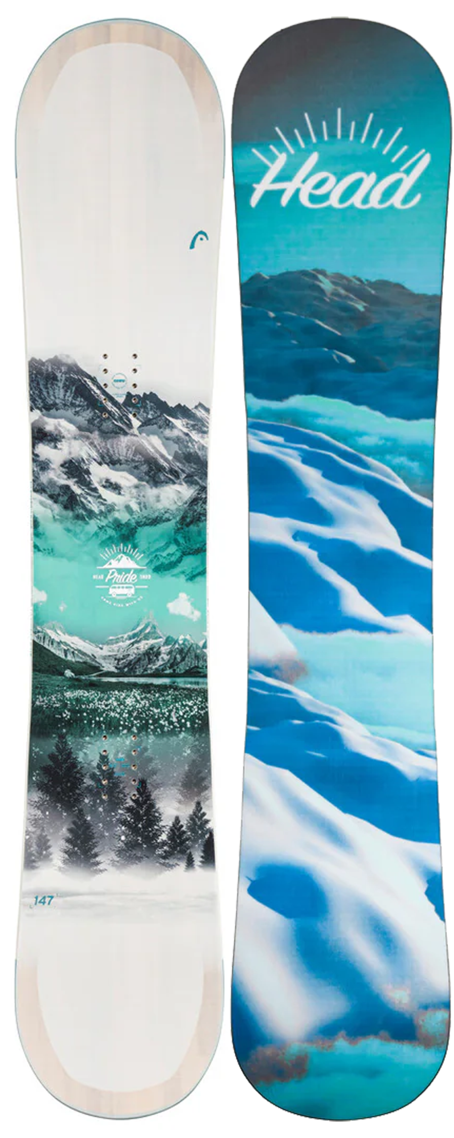2025 Head Pride 2.0 Women's Snowboard - SOLNIX