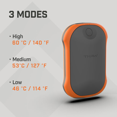 THAW THAW Large Rechargeable Hand Warmer (10K mAh)