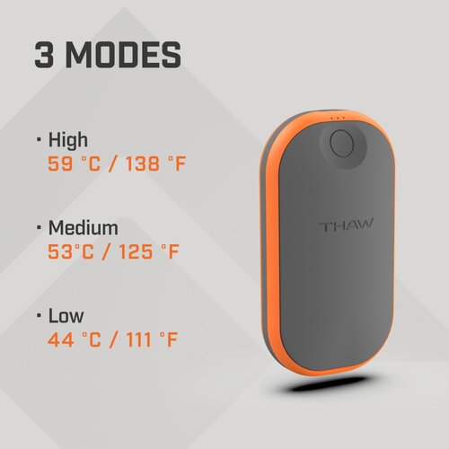 THAW THAW Small Rechargeable Hand Warmer (5K mAh)